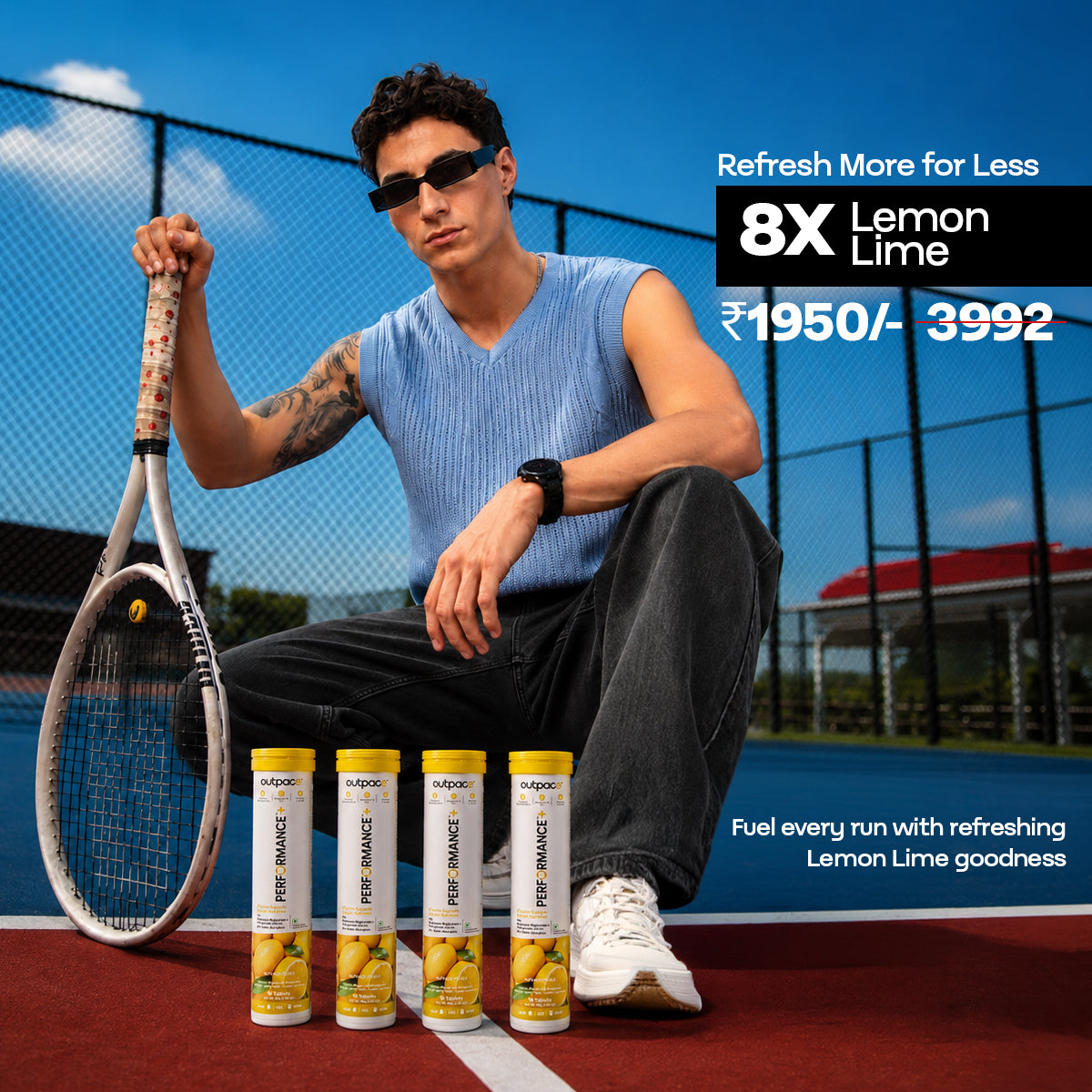 Performance+ Combo Pack — 8x Lemon Lime (8 Tubes)