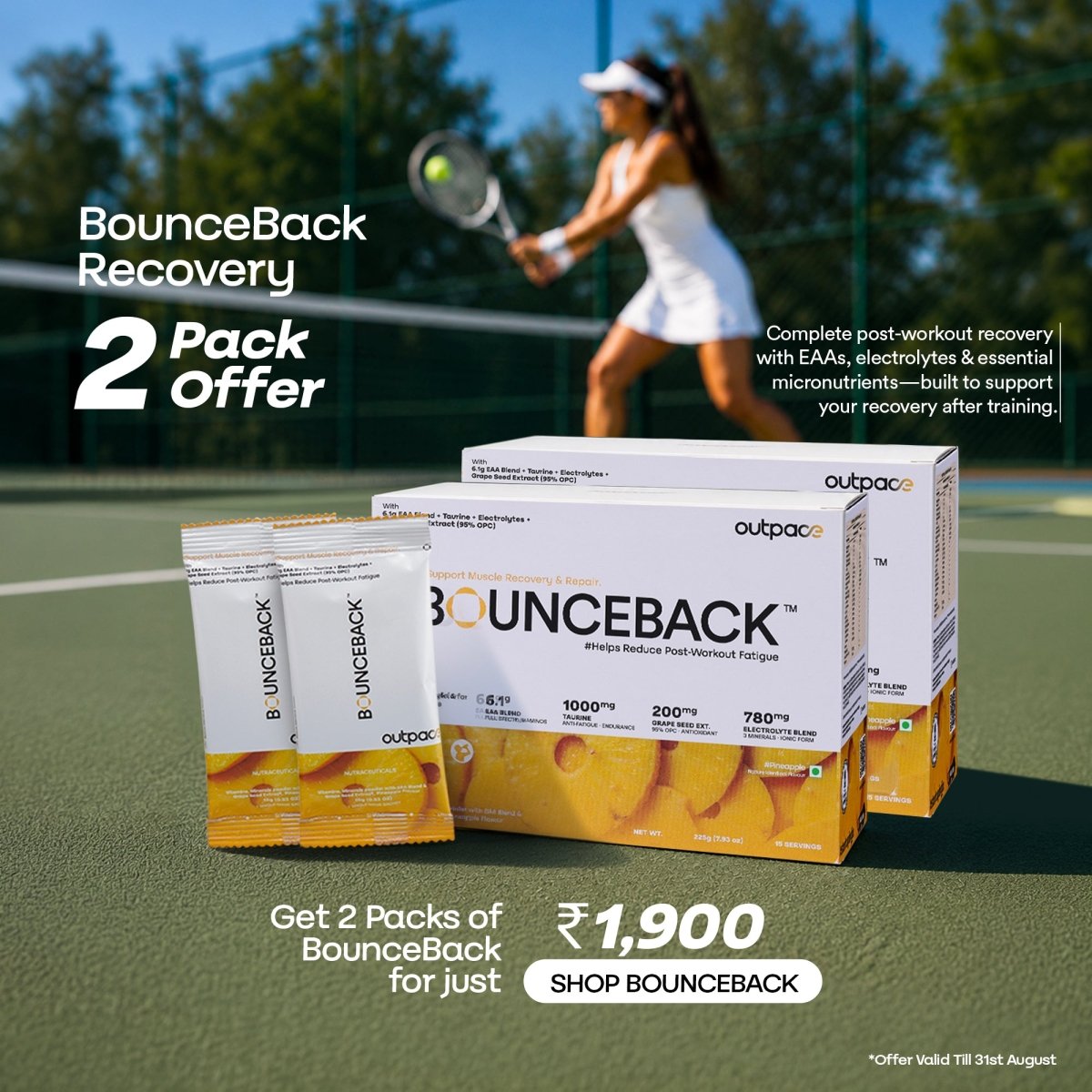 BounceBack Recovery — 2 Pack Offer - Outpace
